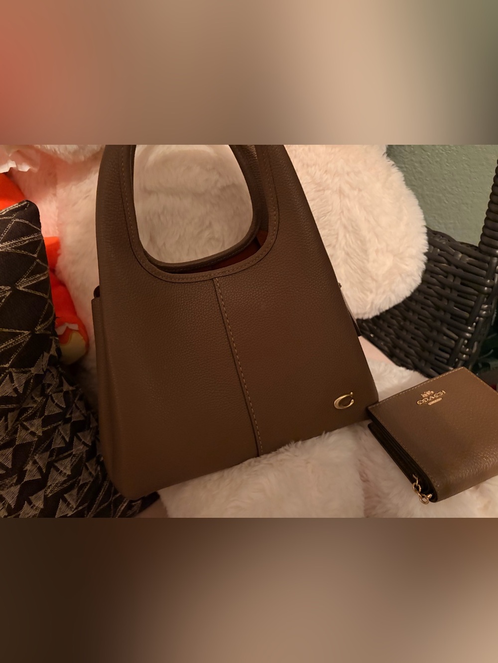 Coach Lana Dark Stone bag